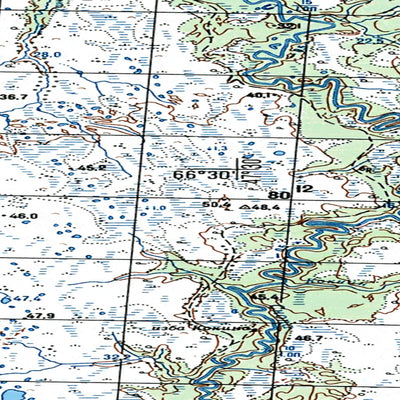 Avenza Systems Inc. Soviet Genshtab map - q38-059/060--(1986) - Russia digital map