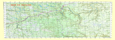 Avenza Systems Inc. Soviet Genshtab map - q38-085/086 - Russia digital map