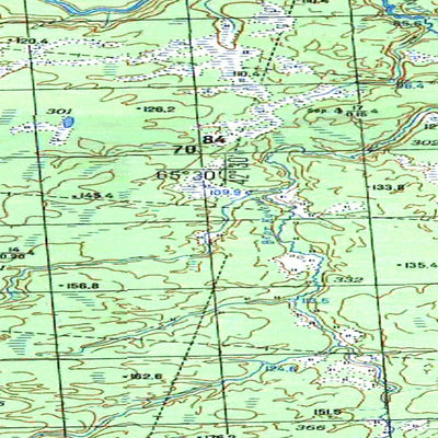 Avenza Systems Inc. Soviet Genshtab map - q38-085/086 - Russia digital map