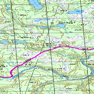 Avenza Systems Inc. Soviet Genshtab map - q38-085/086 - Russia digital map