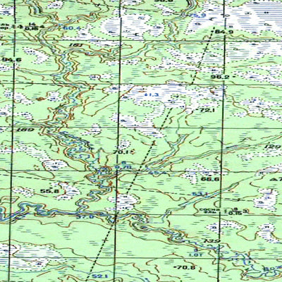 Avenza Systems Inc. Soviet Genshtab map - q38-091/092 - Russia digital map