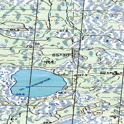 Avenza Systems Inc. Soviet Genshtab map - q38-095/096--(1986) - Russia digital map
