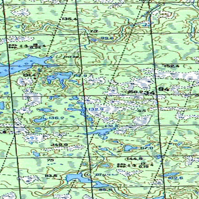 Avenza Systems Inc. Soviet Genshtab map - q38-097/098 - Russia digital map