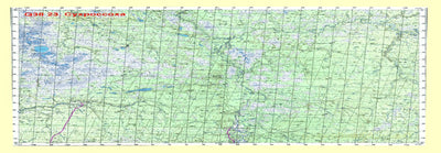 Avenza Systems Inc. Soviet Genshtab map - q38-107/108 - Russia digital map