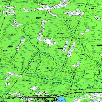 Avenza Systems Inc. Soviet Genshtab map - q38-135/136 - Russia digital map