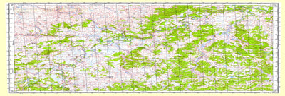 Avenza Systems Inc. Soviet Genshtab map - q39-039/040 - Russia digital map