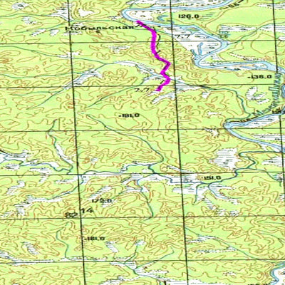 Avenza Systems Inc. Soviet Genshtab map - q39-075/076 - Russia digital map