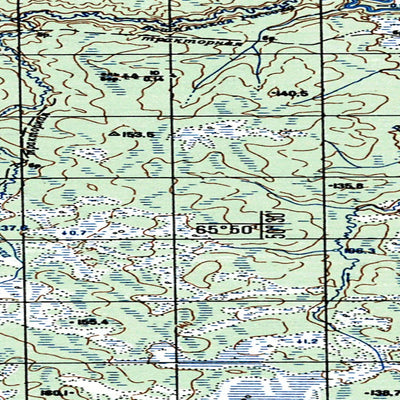 Avenza Systems Inc. Soviet Genshtab map - q39-077/078--(1985) - Russia digital map