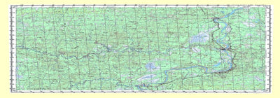Avenza Systems Inc. Soviet Genshtab map - q39-133/134 - Russia digital map