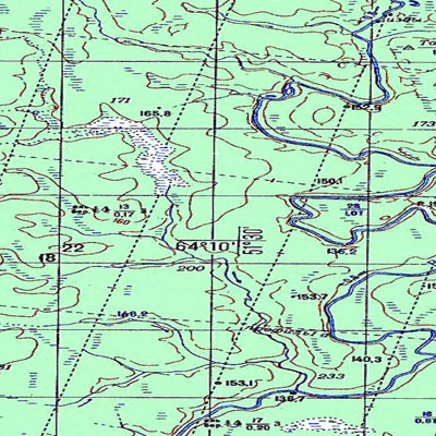 Avenza Systems Inc. Soviet Genshtab map - q39-139/140 - Russia digital map