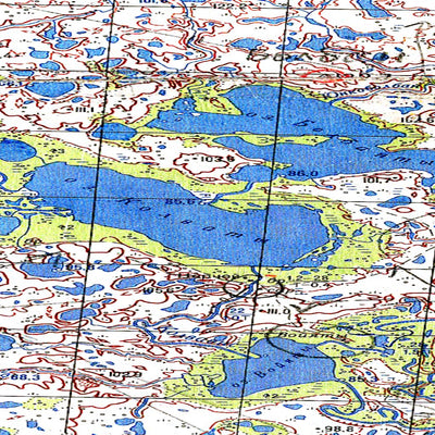 Avenza Systems Inc. Soviet Genshtab map - q40-023/024 - Russia digital map