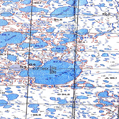 Avenza Systems Inc. Soviet Genshtab map - q40-033/034 - Russia digital map
