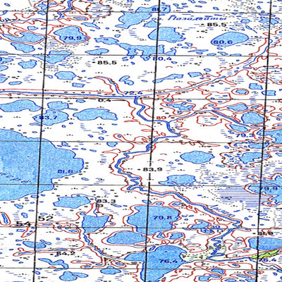 Avenza Systems Inc. Soviet Genshtab map - q40-033/034 - Russia digital map