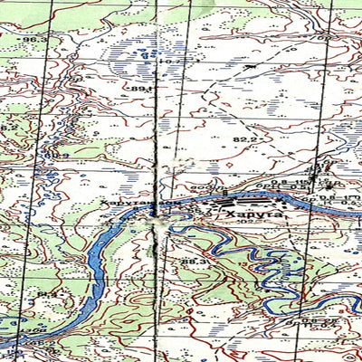 Avenza Systems Inc. Soviet Genshtab map - q40-047/048 - Russia digital map