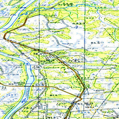 Avenza Systems Inc. Soviet Genshtab map - q40-067/068 - Russia digital map