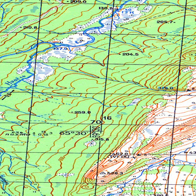 Avenza Systems Inc. Soviet Genshtab map - q40-095/096 - Russia digital map