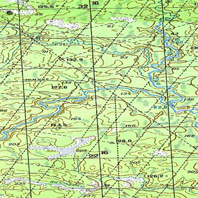 Avenza Systems Inc. Soviet Genshtab map - q40-099/100 - Russia digital map