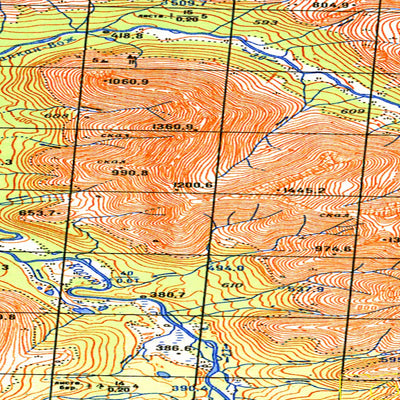 Avenza Systems Inc. Soviet Genshtab map - q40-107/108 - Russia digital map