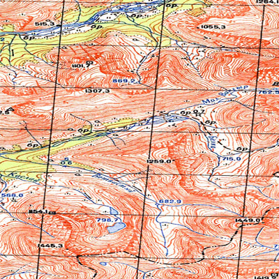 Avenza Systems Inc. Soviet Genshtab map - q40-119/120 - Russia digital map