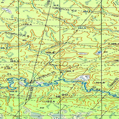 Avenza Systems Inc. Soviet Genshtab map - q40-137/138 - Russia digital map