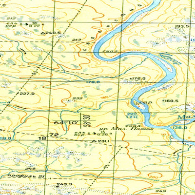 Avenza Systems Inc. Soviet Genshtab map - q40-141/142 - Russia digital map