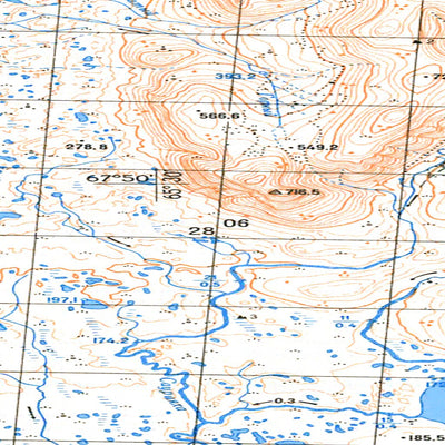 Avenza Systems Inc. Soviet Genshtab map - q41-011/012 - Russia digital map