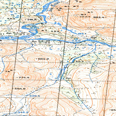 Avenza Systems Inc. Soviet Genshtab map - q41-011/012 - Russia digital map