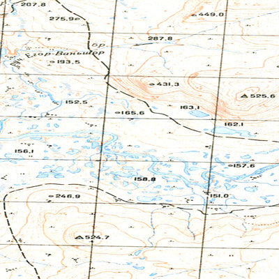 Avenza Systems Inc. Soviet Genshtab map - q41-023/024 - Russia digital map