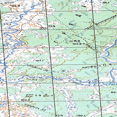 Avenza Systems Inc. Soviet Genshtab map - q41-037/038--(1982) - Russia digital map