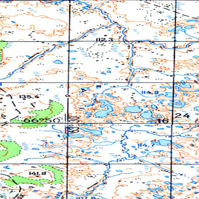 Avenza Systems Inc. Soviet Genshtab map - q41-043/044 - Russia digital map