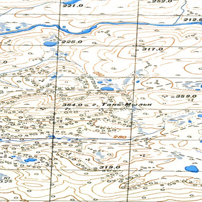 Avenza Systems Inc. Soviet Genshtab map - q41-057/058 - Russia digital map