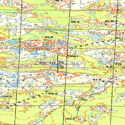 Avenza Systems Inc. Soviet Genshtab map - q41-069/070 - Russia digital map