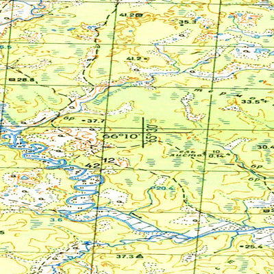 Avenza Systems Inc. Soviet Genshtab map - q41-071/072 - Russia digital map