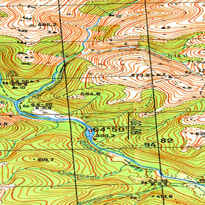 Avenza Systems Inc. Soviet Genshtab map - q41-109/110 - Russia digital map
