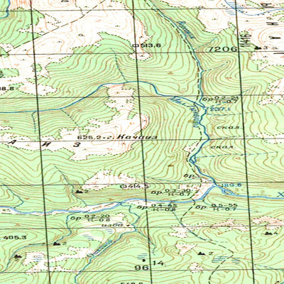 Avenza Systems Inc. Soviet Genshtab map - q41-111/112 - Russia digital map