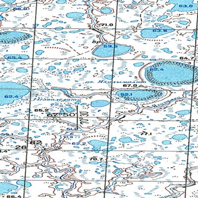 Avenza Systems Inc. Soviet Genshtab map - q42-009/010--(1967) - Russia digital map