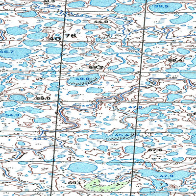 Avenza Systems Inc. Soviet Genshtab map - q42-009/010--(1967) - Russia digital map