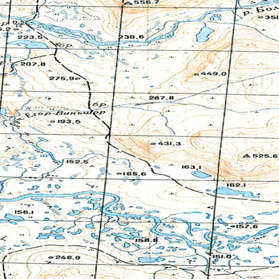 Avenza Systems Inc. Soviet Genshtab map - q42-011/012 - Russia digital map