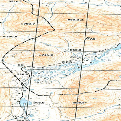 Avenza Systems Inc. Soviet Genshtab map - q42-011/012 - Russia digital map