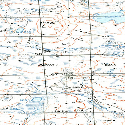 Avenza Systems Inc. Soviet Genshtab map - q42-027/028--(1968) - Russia digital map