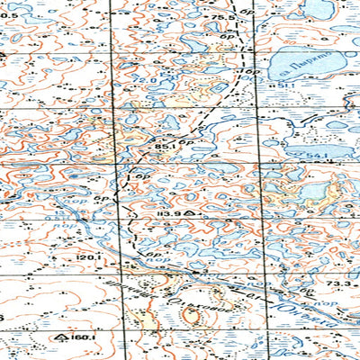 Avenza Systems Inc. Soviet Genshtab map - q42-027/028--(1968) - Russia digital map
