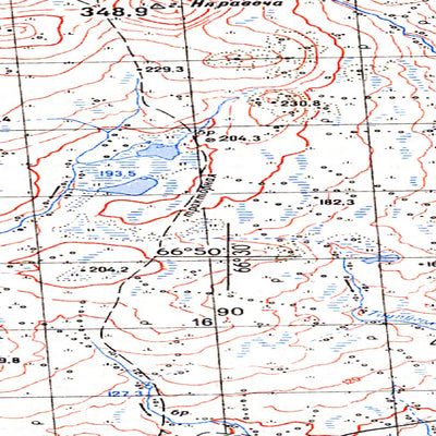 Avenza Systems Inc. Soviet Genshtab map - q42-037/038 - Russia digital map