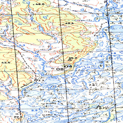 Avenza Systems Inc. Soviet Genshtab map - q42-037/038 - Russia digital map