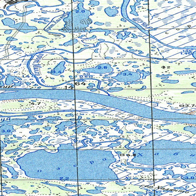 Avenza Systems Inc. Soviet Genshtab map - q42-041/042--(1965) - Russia digital map