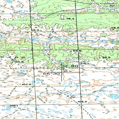 Avenza Systems Inc. Soviet Genshtab map - q42-051/052 - Russia digital map