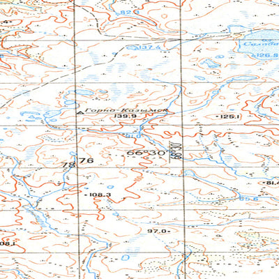 Avenza Systems Inc. Soviet Genshtab map - q42-053/054 - Russia digital map