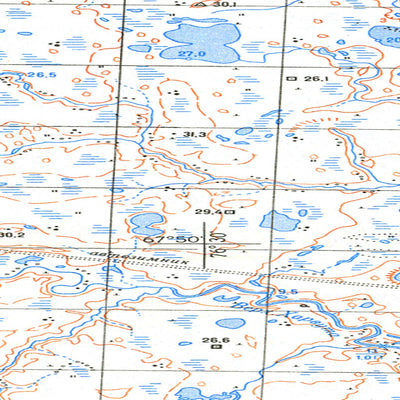 Avenza Systems Inc. Soviet Genshtab map - q43-009/010 - Russia digital map