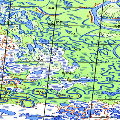 Avenza Systems Inc. Soviet Genshtab map - q43-059/060 - Russia digital map