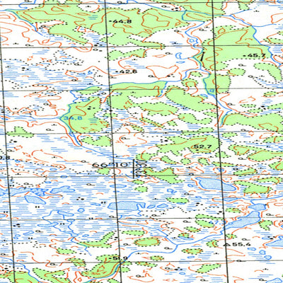 Avenza Systems Inc. Soviet Genshtab map - q43-063/064 - Russia digital map