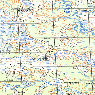 Avenza Systems Inc. Soviet Genshtab map - q43-075/076 - Russia digital map